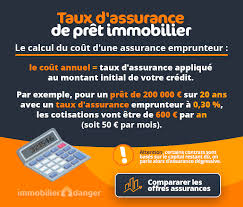 assurance sur un pret immobilier