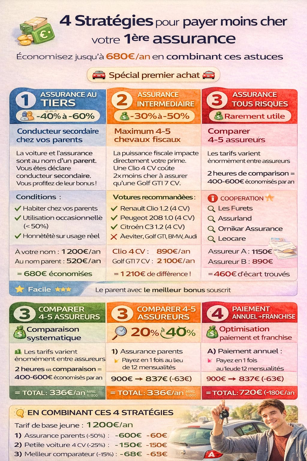 voiture les moins cher en assurance