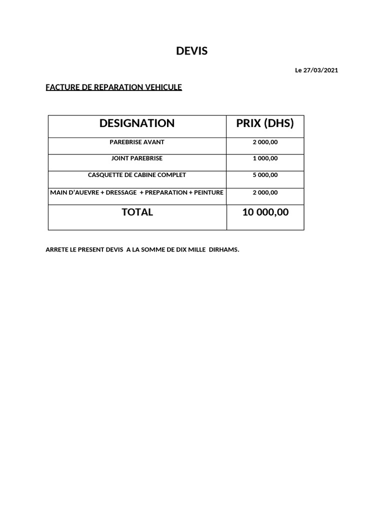 devis en ligne voiture